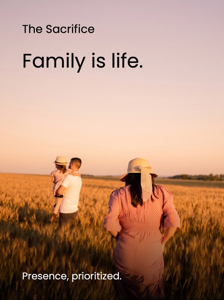 The Sacrifice. Family is life.