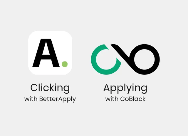 Cover image: BetterApply waits for your click. CoBlack keeps applying