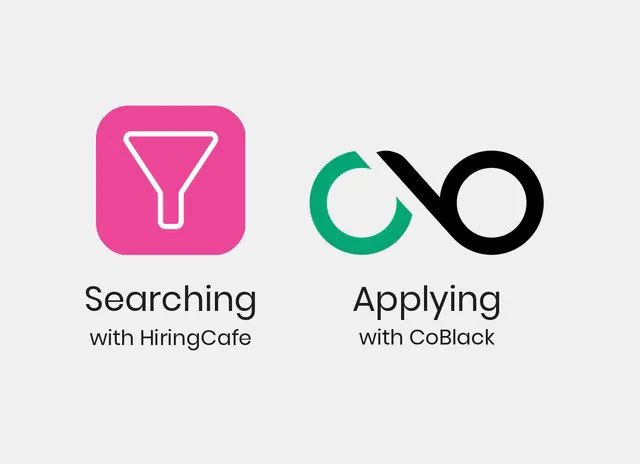 Cover image: HiringCafe searches for you. CoBlack applies for you