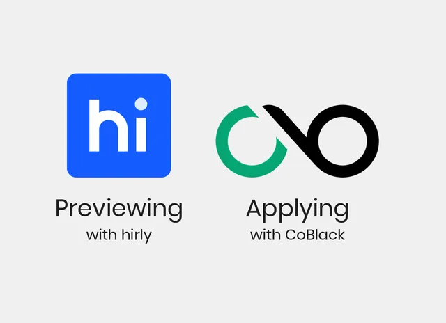 Cover image: hirly previews for free. CoBlack applies for free