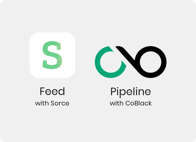 Cover image: Sorce for the feed. CoBlack for the pipeline