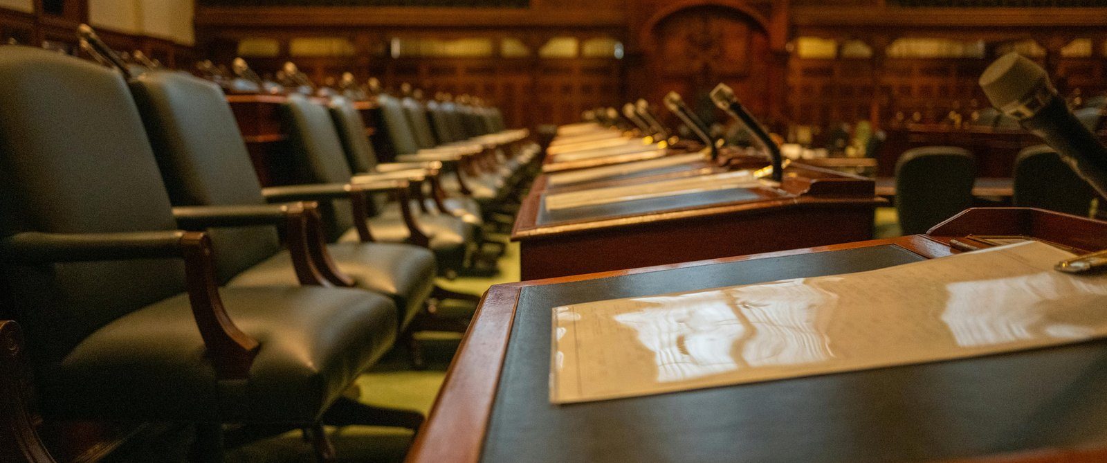 A legislative chamber